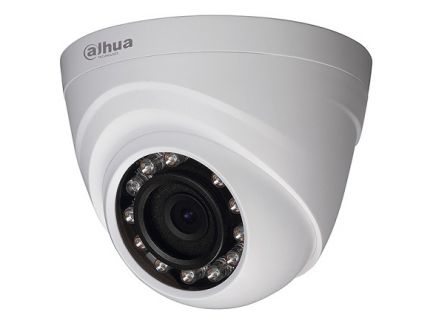 1МП купольная HDCVI видеокамера Dahua Technology DH-HAC-HDW1000RP (3.6 мм)